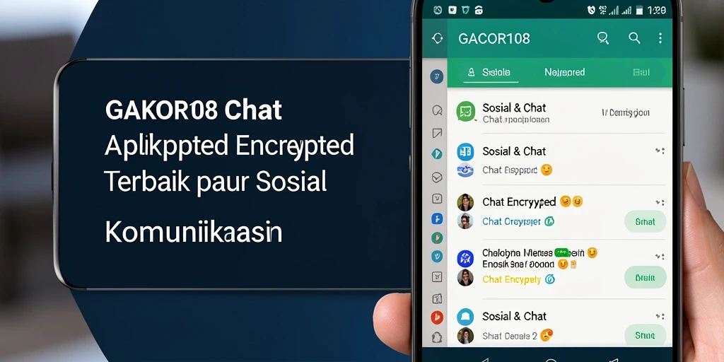 Antarmuka GACOR108 yang modern untuk chat aman.