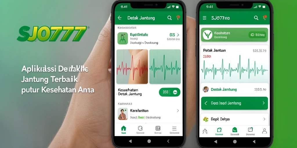 Antarmuka SJO777 yang intuitif untuk detak jantung.